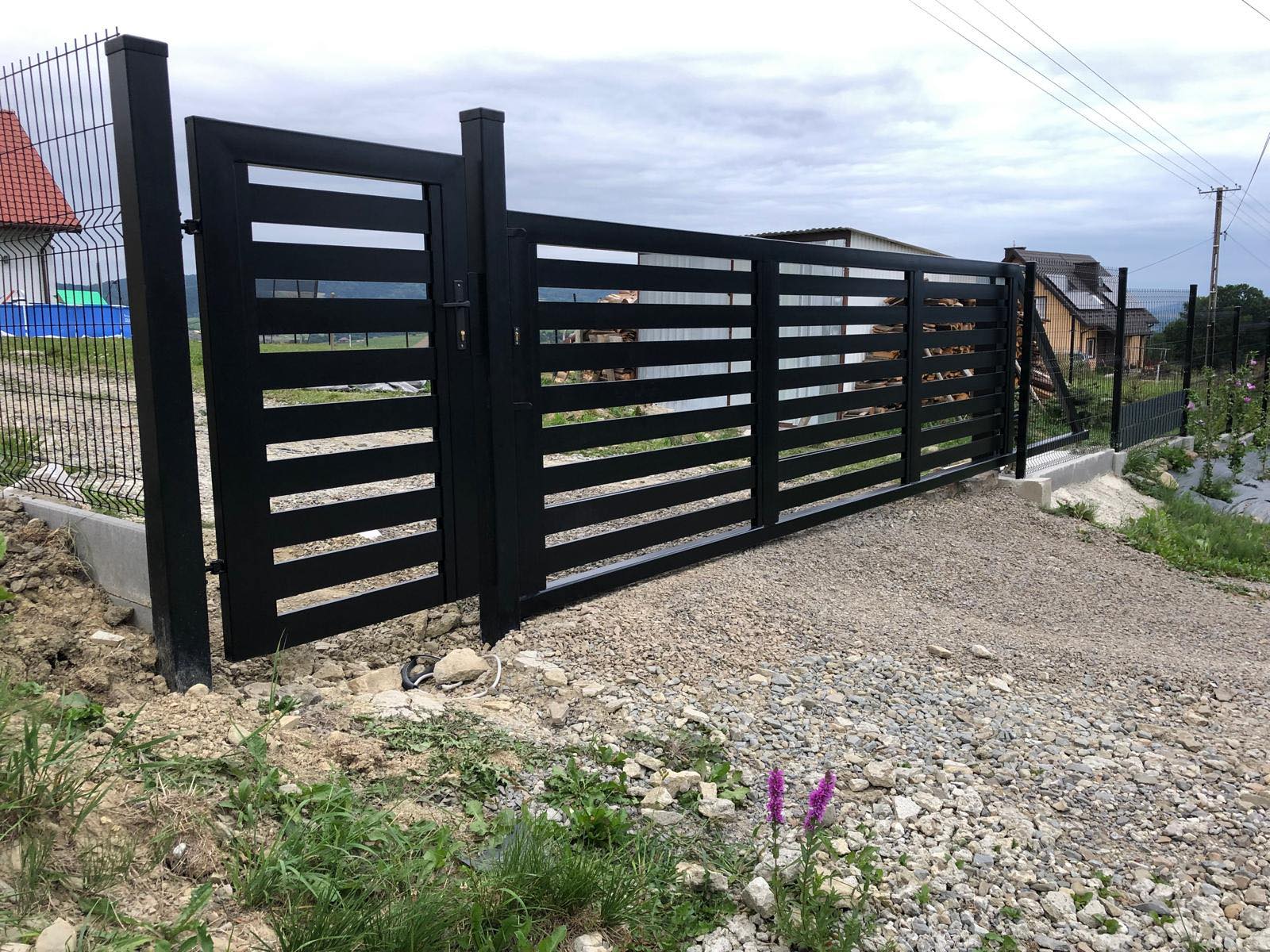 Nowoczesne ogrodzenia